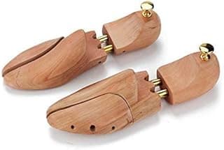 Bukela Bukela 1 Pair - Men's Shoe Trees Twin Tube Adjustable Redwood Boot Trees Shoe Stretcher Shaper, 41/42
