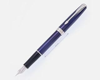 Parker Pen Laquer Blue St Fountain Pen Sonnet