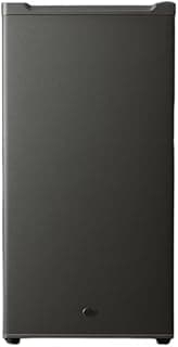 DANSAT Single Door Office Refrigerator, Dark Silver, Model DNFS140-DS