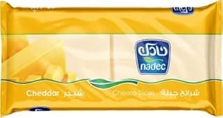 Nadec Cheddar Cheese Slices 400 g