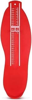 Joyzzz Joyzzz Foot Measure Device, Red Accurate Foot Measuring Ruler, Shoe Size Gauge for Baby Toddler Kids Adults, Home Use Foot Sizer Tool