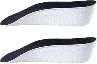 Lonimia Height Increase Insoles, Shoes Increase Height, 2 Pcs 2.5cm Foam Pad Comfortable Fit Pressure Cushioning Practical Insole, Suitable for Daily Wear Etc