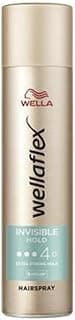 Wella Wellaflex Invisible Hold Hairspray – Flexible Extra Strong Hold, Vegan, 48H Hold – 75ml