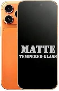 MATTE Screen Protector for iPhone 17 Pro Max, 9H Tempered Glass, Matte, Anti-Glare, Scratch Resistant (iPhone 17 Pro Max)