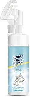 NALACAL White Shoe Cleaner, White Sneaker Cleaner, Shoe Cleaning Kit, Cleaner & Whitener, Removes Dirt & Stains, Sneaker Cleaner Works on Leather, Knit, Canvas, PU (3.38 oz, 100ml)