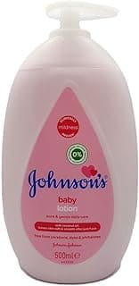 JOHNSON'S Baby Lotion 500ml – Gentle and Mild for Delicate Skin and Everyday Use – 24h Moisturisation
