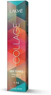 Lakme Collagemix Cream Hair Color Mix Tones 0/70 Blue, 60 ml