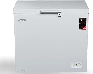 Arrow 200 Liters 7.1 Cu.Ft Chest Freezer with Energy Saving,And 7 Years compressor Warranty, Super Freeze, Electronic Temperature Control, Manual Defrost, Recessed External Handle, Model No: RO-300F