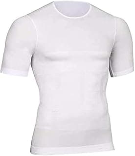 Short sleeves tank corset men corset abdomen vest muscle body shaper top