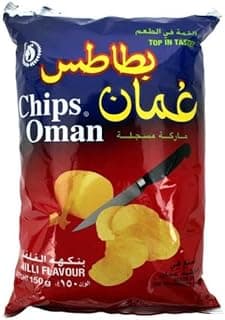 Chips Oman Potato Chips Chilli Flavor 150 g