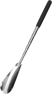LIYJTK LIYJTK Shoe Horn, Telescopic Shoe Horn Stainless Steel Adjustable Shoehorn with Long Handle for Elderly Pregnant Woman