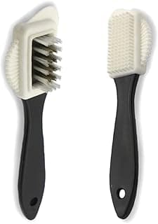 ASKIND Suede Shoe Brushes, Suede & Nubuck 4-Way Leather Cleaning Brush, Nubuck Brush for Shoe Boot Bag Cleaning