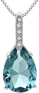 J.Rosée Swarovski Elements Crystal Gold Plated 925 Sterling Silver Diamond Pendant Necklace for Women Gift Packing J.Rosée Fashion Jewelry