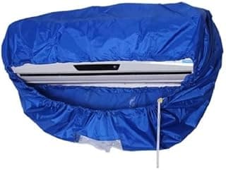 Biki Split Air Conditioner Cleaning Cover Bag, Wall Mounted, 3.2M Water Pipe, Dust Washing Clean Protector Kit, Non-Toxic Fabric, Large Size for up to 36,000BTU Units