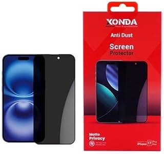 Xonda Screen Protector for Iphone 17 Pro Max, Privacy Matte