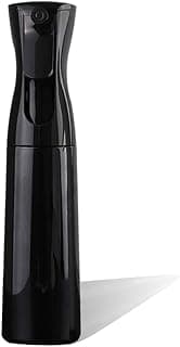 ZeroStage ZeroStage Continuous Pressurized 360 Fine Refillable Hair Spray Water Bottle (300ml, Black)