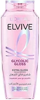L’Oreal Paris Elvive Glycolic Gloss Shampoo, 3% Gloss Complex with [Glycolic Acid], 400 ml