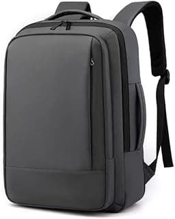 Rightsure Business Laptop Backpack, Waterproof Backpack with USB Charging for 15.6 Inch Notebook, Travel Backpack with 30% Capacity Expansion