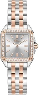 Police Omaha Silver Dial Stainless Steel Bracelet Analog Watch for Women, 27.8mm