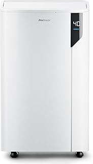 Pro Breeze® 20L/Day Compressor Dehumidifier - Energy Efficient with Laundry Mode, Humidity Sensor, Carbon Air Filter for Mould, Damp & Moisture - for Home & Bedroom - WHICH? BEST BUY DEHUMIDIFER AWARD