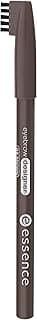 Essence Eyebrow Designer | 02 Brown | Long Lasting Brow Pencil with Brush | Smooth Application for Natural Finish | Defines and Shapes Brows | Vegan & Cruelty Free | Clean Beauty Makeup Tool | 1g