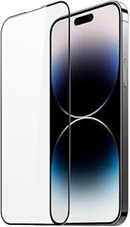 Screen protector for iPhone 15 Pro Max tempered glass screen protector 9H hardness anti fingerprint scratch resistance full glue edge to edge anti shatter glass for iPhone 15 Pro Max