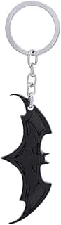 Zinc Alloy Metal DC Comics Batman Keychain - Black