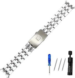 GANYUU GANYUU Solid Stainless Steel Watch Strap for Tissot Prc200 Steel Belt T014430a Watch Bracelet T461 T17 T014 19MM 20mm Accessories