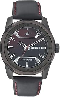 Fastrack Men's's Multicolour Dial Color Stainless Steel Strap Watch - 3166KL02