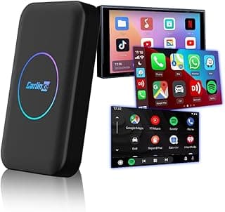 Carlinkit Tbox LITE S (Upgrade), 4-in-1 Superior Android Ai Box with 4+32GB HDMI Output, Comes with Google Play Store/Netflix/Youtube In-Car Entertainment System, Certified with Google GMS