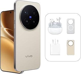 vivo X300 Pro 5G (Dune Brown, 16GB 512GB) | AMOLED 120Hz | 200MP ZEISS Camera | MediaTek Dimensity 9500 | IP69 | 24M Warranty, 12M Screen Replacement – Middle East Version