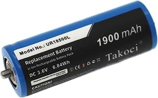 Replacement Battery for Braun 2011, 2012, 5020s, 5030s, 5030s Solo, 5040s, 5050cc, 5070cc, 5090cc, 5140s, 3.6V/1900mAh