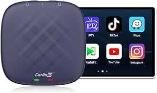 Carlinkit Android 13 CarPlay Ai Box, 8GB+128GB, Ultral Series with Powerful Qualcomm Octa-core, Comes with Android Auto CarPlay & Google Play, Only For Factory Wired CarPlay Cars