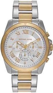 Michael Kors Alek Men's Quartz Chronograph Watch with Stainless Steel Strap