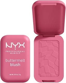 NYX Professional Makeup Buttermelt Blush, Powder Blush, up to 12 H Wear, Fade & Transfer Resistant, For The Butta