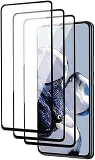 for [3-Pack] Xiaomi 12T Pro Screen Protector, HD Tempered Glass Screen Protector, Fullscreen Protection, [Scratch Resistant] [No Bubble] for Xiaomi 12T Pro-Clear