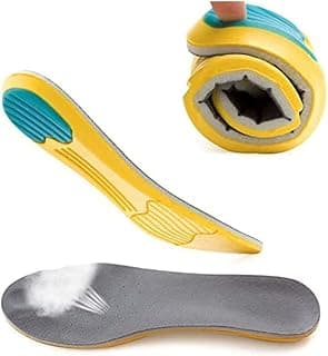 N\A NA Thicken Height Insoles with Cushioning for Sports Shoes (41-45) - Memory Foam - Unisex - Adults - Shoe Insert - Arch Support - Multi