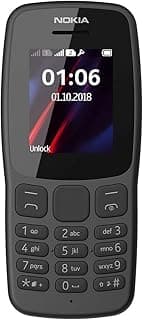 Nokia TA-1114 106 Dual Sim Phone (Black)