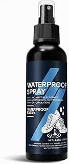 NALACAL 13.5oz All-Purpose Shoe Protector Spray - Breathable Waterproofing for Leather/Suede/Fabric, Rain & Stain Barrier with Nano Technology (10-Minute Dry, 14-Day Protection)