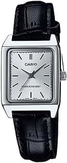 Casio Women's Quartz Dress Watch, Analog and Leather