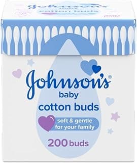 Johnson's Baby Cotton Buds, Box of 200 sticks