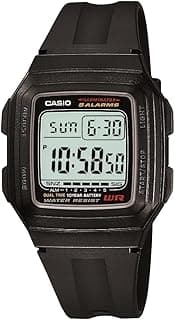 Casio Digital Rubber Watch For Boys F-201Wa-1Adf