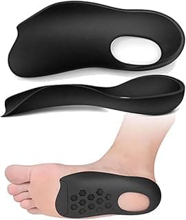 Aputue Aputue Plantar Fasciitis Insoles, Size 35 to 39, Orthopedic Medical Shoe Inserts, Arch Support for High Arches and Flat Feet, Ergonomic Heel Pain Relief Pads for Running, Breathable Comfort