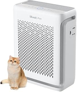 LEVOIT HEPA Air Purifier for Allergy Sufferers, Animal Mode, CADR 243 m3/h, Apartment up to 52 m2, 23 dB, with Light Sensor and Washable Pre Filter, Removes 99.97% of Dust, Pollen, Pet Hair & Odours
