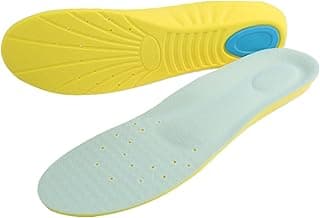 Basmile Basmile Shoe Insoles, Memory Foam Insoles, Shoes Insert for Women and Men, Kids, Providing Arch Support, Great Cushion and Shock Absorption, Relieve Foot Pain (L (Men's 8-12/ Women 10-15))