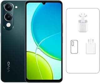 Vivo Y29t AI 5G Green 8GB RAM, 256GB) | 50MP Camera | 6.74 HD+ Display| IP64 | Dual Speakers | Exclusive Bundle:TWS Earbuds & 24M Warranty - Middle East Version