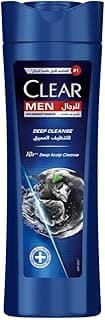CLEAR Shampoo for men, anti dandruff shampoo, Deep Cleanse, 10x** deep scalp cleanse, 350 ML
