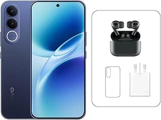 vivo V70 FE 5G (Blue,12GB +256GB) | 120Hz AMOLED | 32MP Selfie Camera | 7000mAH | IP69 |Earbuds Pro, 24M Warranty, 455Days Screen Replacement – Middle East Version