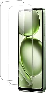 2-Pack Tempered Glass Screen Protector Compatible with Itel A100C (6.6 inch) Protective Film Anti-Scratch HD Clear Bubble-Free & Easy Installation