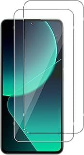 2 Pack for Xiaomi 13T Screen Protector, HD Tempered Glass Film, 9H Tempered Glass Screen Replacement, Anti Scratch Screen Protector Film for Xiaomi 13T